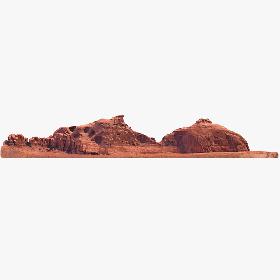 3D model Sandstone Butte 16